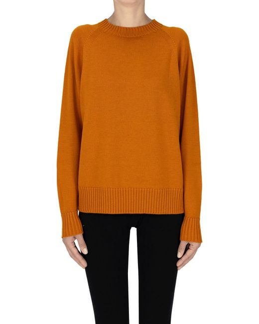 Max Mara Orange Salvia Pullover