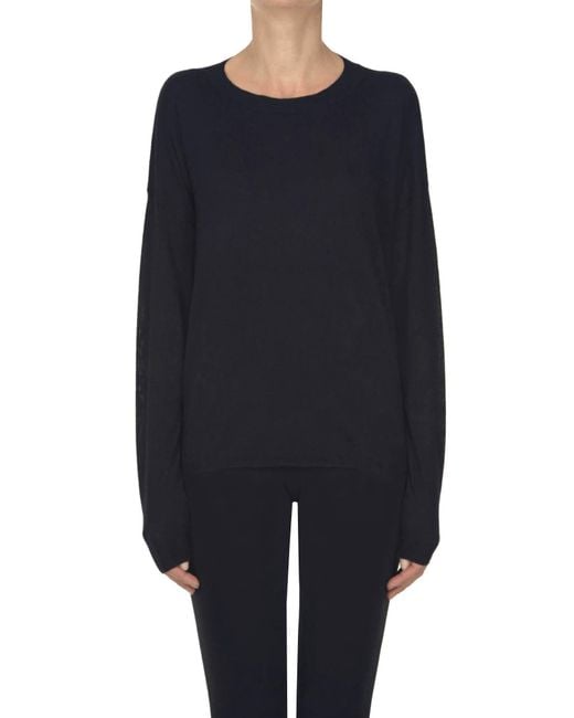 Aragona Blue Boxy Pullover
