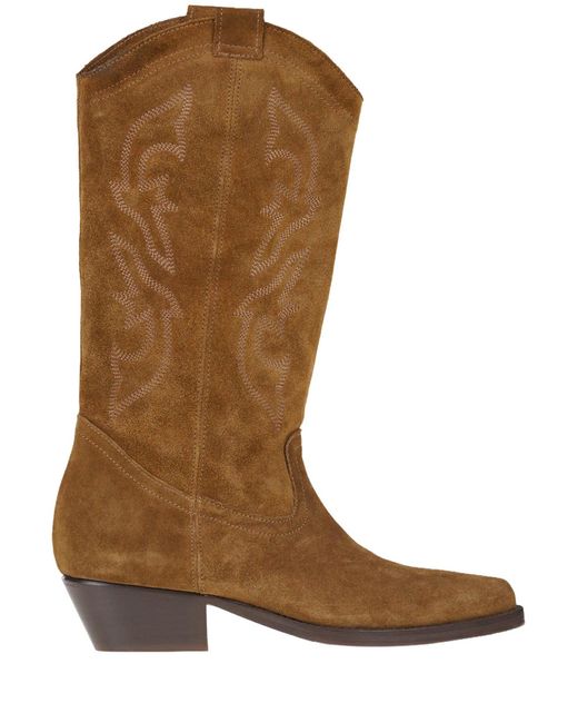 Stivali texani Claurys di Ba&sh in Brown
