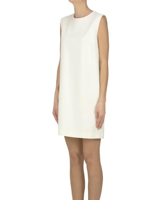 Max Mara White Fiuggi Dress