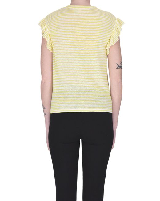 Bellerose Yellow Striped T-shirt