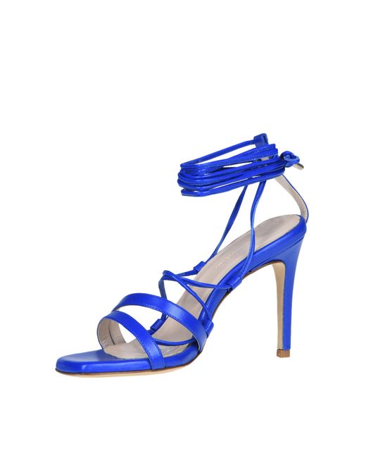 P.A.R.O.S.H. Blue Bishoe Sandals