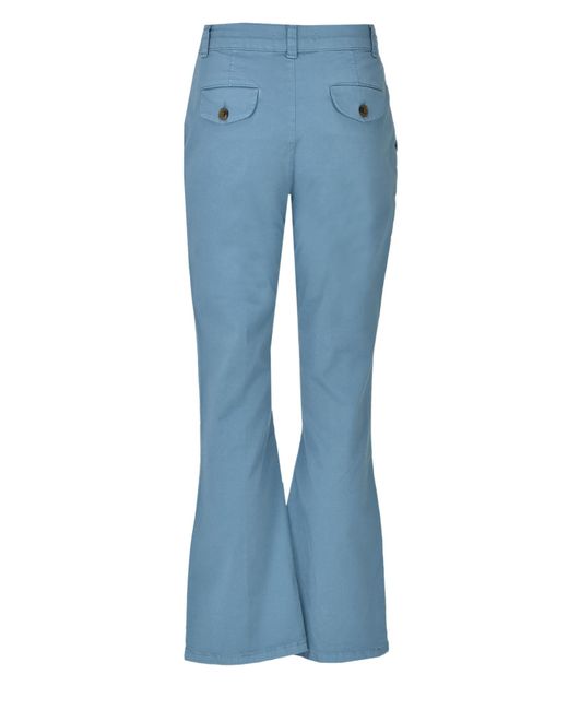 Attic And Barn Blue Cotton Trousers