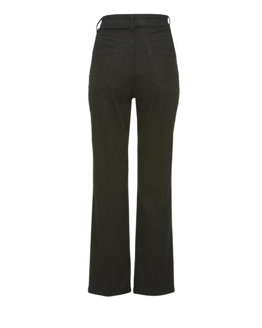 Anaii Black Bootcut Trousers