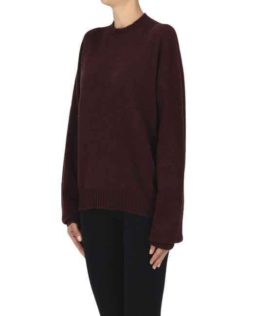 Colmar Red Rounded Neckline Pullover