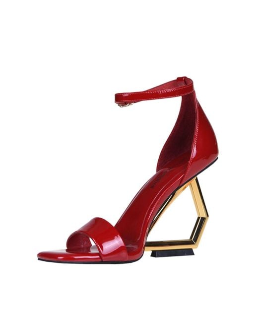 Jeffrey Campbell Red Kalisto Sandals