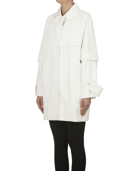 Max Mara White Baba Trench