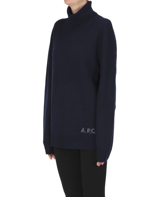 A.P.C. Blue Walter Pullover
