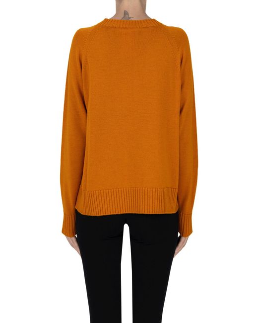 Max Mara Orange Salvia Pullover