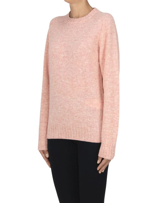 Sebago Pink Shetland Wool Pullover