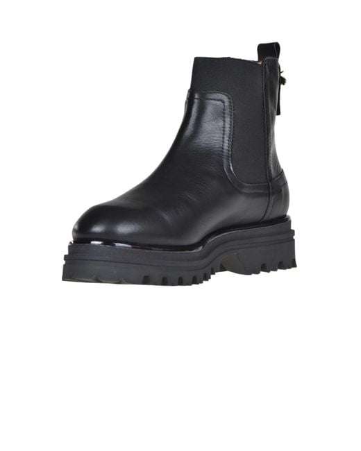 GIO+ Black Mia Beatles Ankle Boots