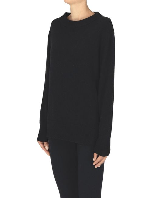 Aragona Black Cashmere Pullover