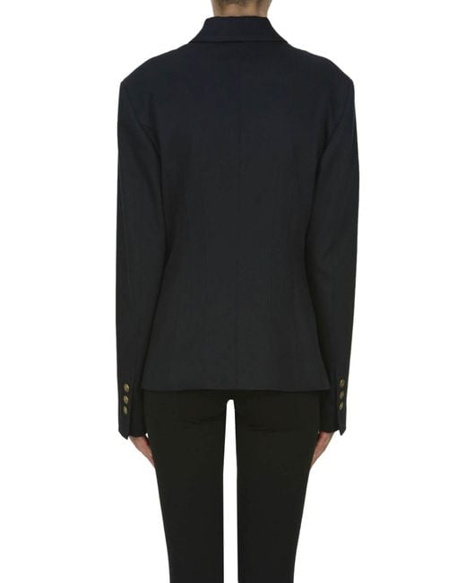 Seafarer Black Moana Double-breasted Jacket