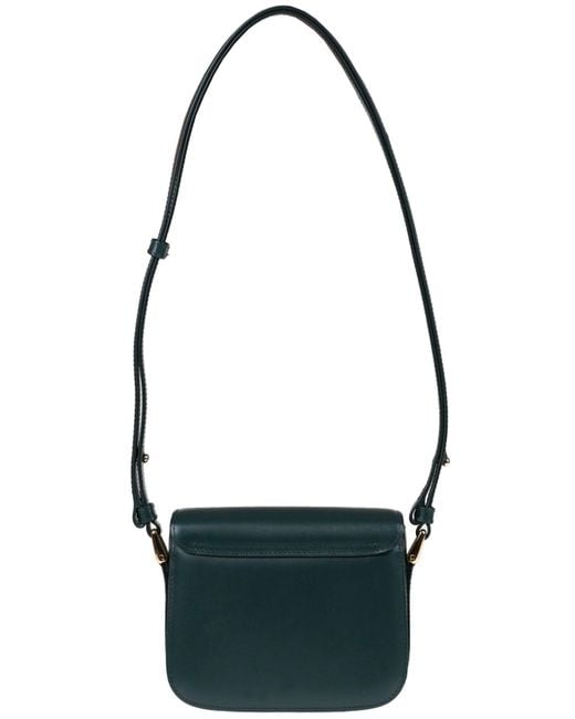A.P.C. Black Grace Mini Leather Bag