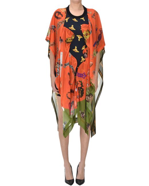 Vivienne Westwood Orange Enrica Dress