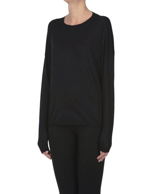 Aragona Blue Boxy Pullover