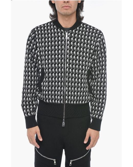 Neil Barrett Black Reversible Baggy Fit Sweatshirt for men