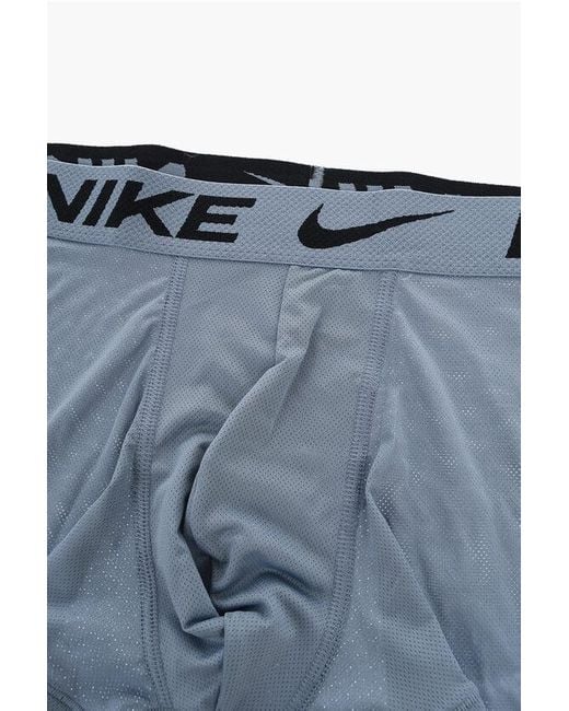 Nike Multicolor Set 3 Boxer Elite Breathe Dri-Fit With Branded Elastic Band for men