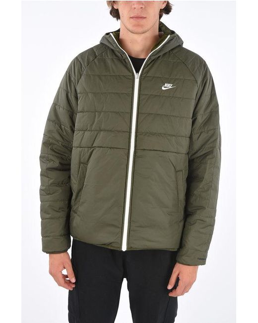 Nike Green Reversible Puffer for men