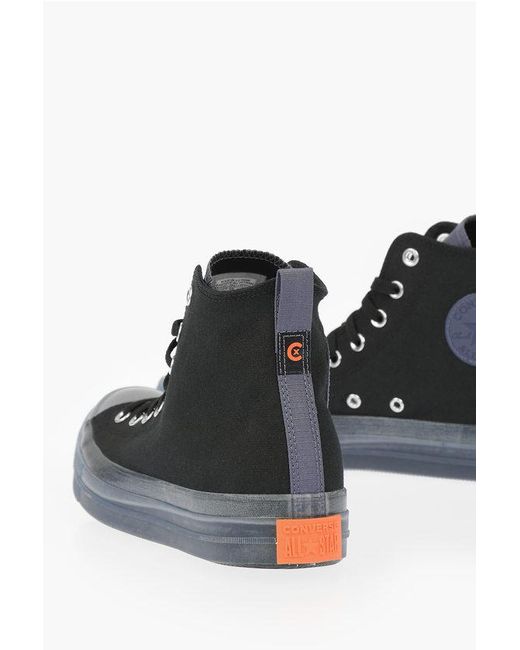 Converse Black Chuck Taylor All Star Fabric Sneakers for men