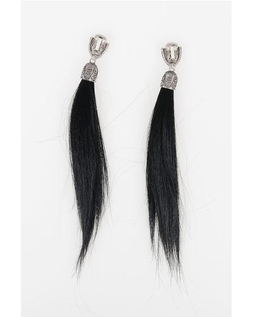 DSquared² White Earrings With Tassels