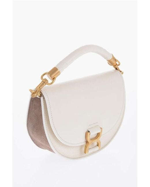 Chloé Multicolor Suede-Blended Tess Bag With Chain