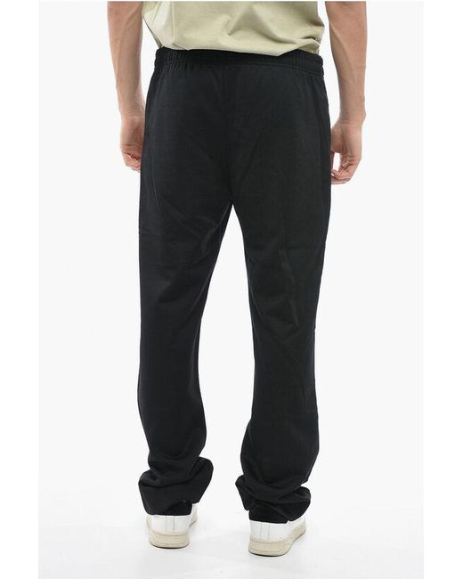 sunflower Black Single Pleat Solid Color Joggers for men