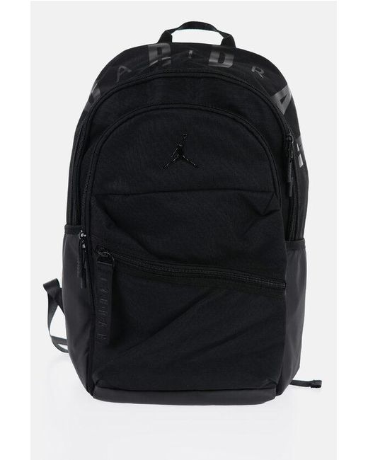 Nike Black Air Jordan Solid Color Jam Air Patrol Backpack