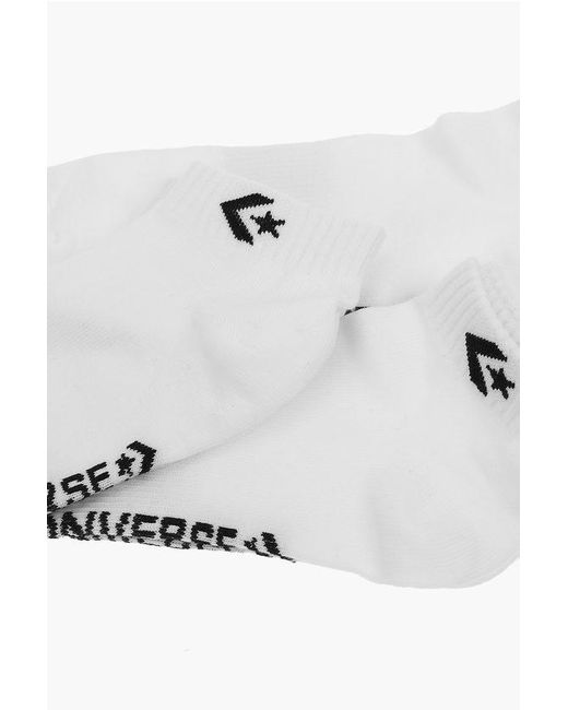 Converse Multicolor Logo Embroidered 3 Socks Set