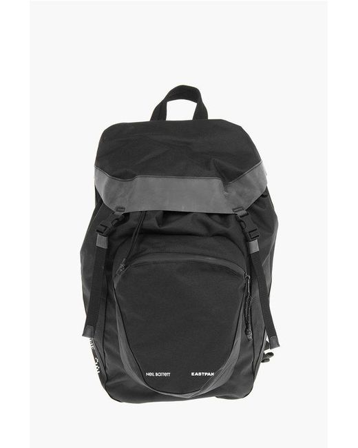 Neil Barrett Eastpack Tech Fabric Topload Backpack in Black Lyst UK