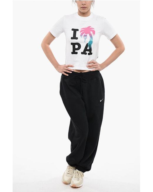 Nike Black High Waist Oversized Joggers
