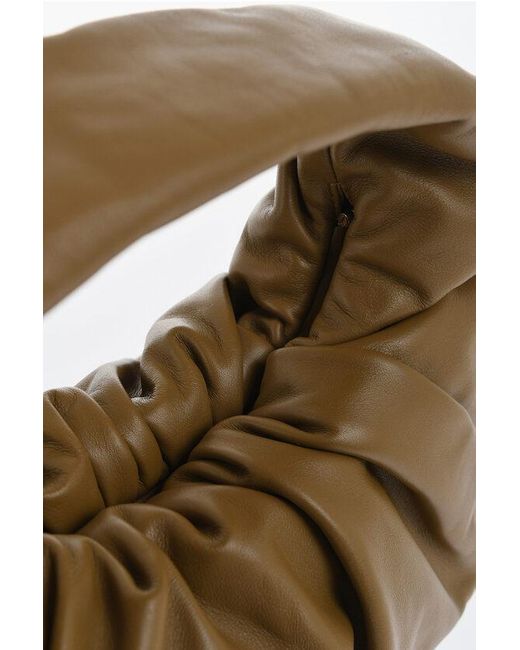 Bottega Veneta Brown Leather The Shoulder Pouch Hobo Bag