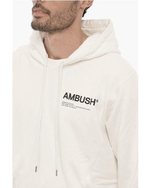 Ambush white hoodie sale
