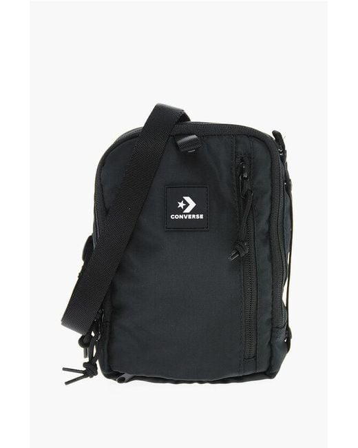 Converse Black Polyester Mini Crossbody Bag