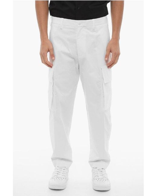 Neil Barrett Multicolor Loose Fit Fireman Cargo Pants for men