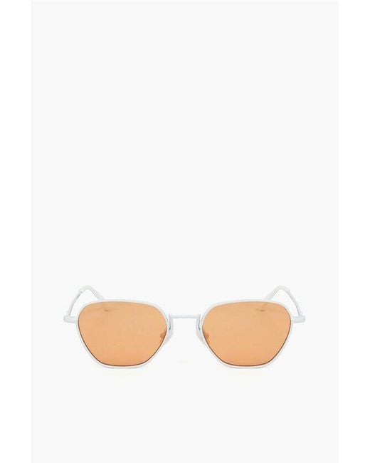 Linda Farrow Alessandra Rich Metal-Framed Sunglasses With Lenses