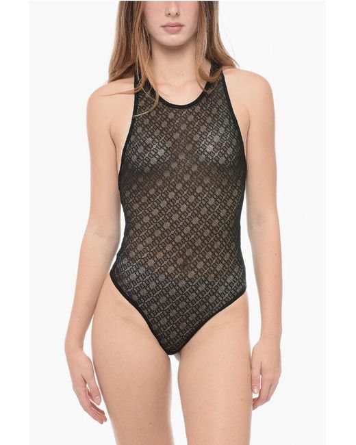 Palm Angels Black Underwear Body S Standard Size