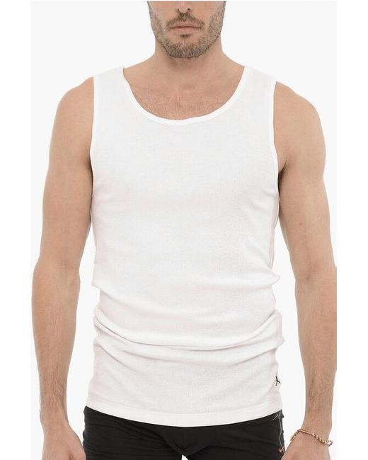 Nike White Jhm Flight Base Tank 2Pk for men