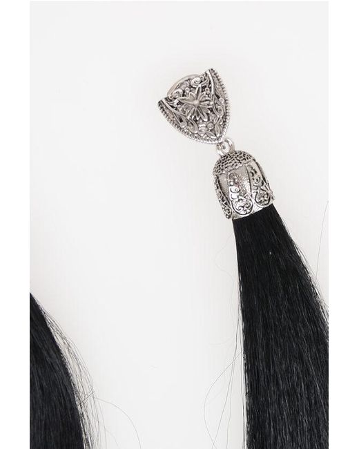 DSquared² White Earrings With Tassels