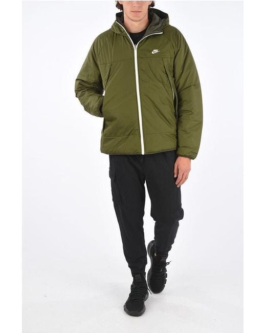 Nike Green Reversible Puffer for men