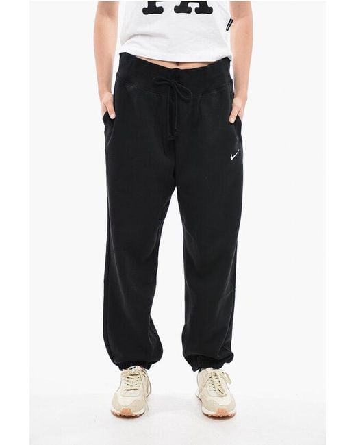 Nike High Waist Oversized Joggers in Black Lyst UK