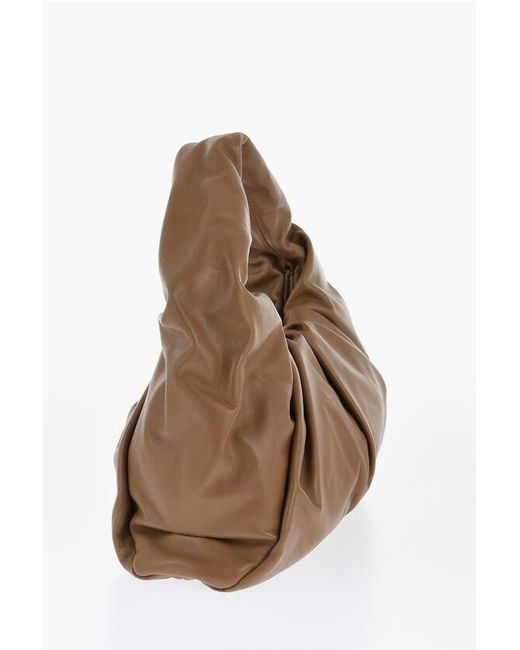 Bottega Veneta Brown Leather The Shoulder Pouch Hobo Bag