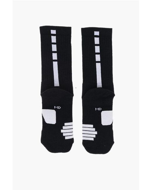 Nike Black Dri-Fit Socks With Contrasting Details