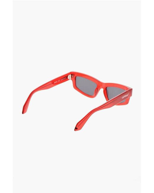 Retrosuperfuture Occhiali da Sole E8U Caro Red Rosso grigio Uomo Donna
