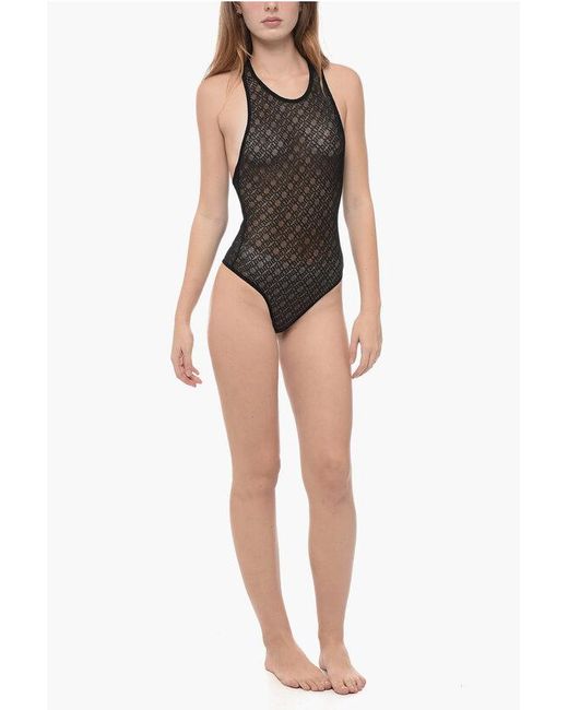 Palm Angels Black Underwear Body S Standard Size