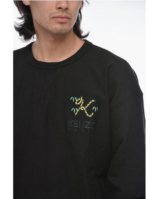 Kenzo embroidered logo sweatshirt new arrivals