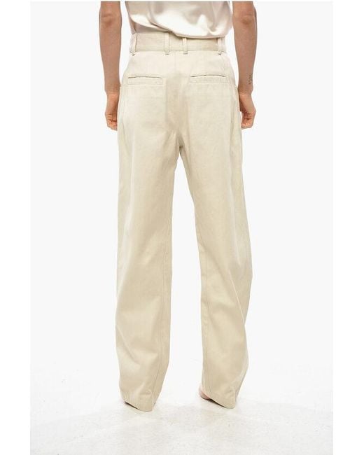 Isabel Marant Natural Multipocketed Emmy Cotton Pants