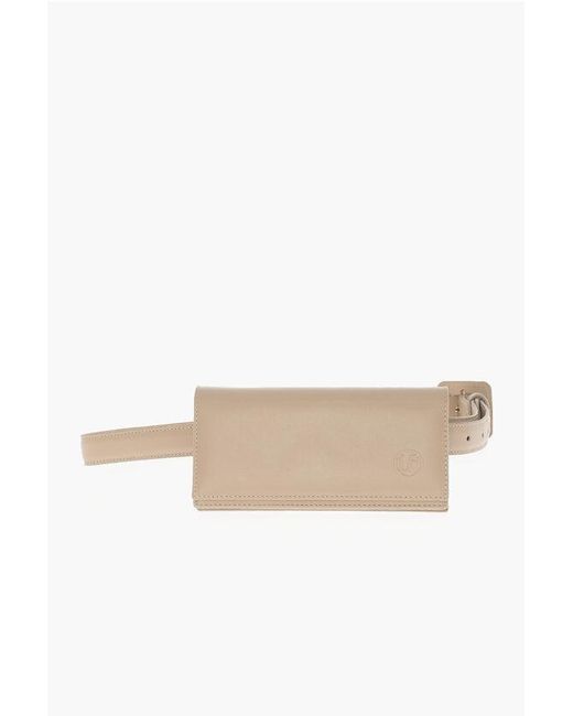 Linda Farrow Multicolor Solid Color Leather Bum Bag