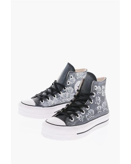 Patterned converse high tops hotsell