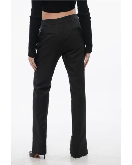 Off-White c/o Virgil Abloh Black Split Ankle Corporate Tech Pants